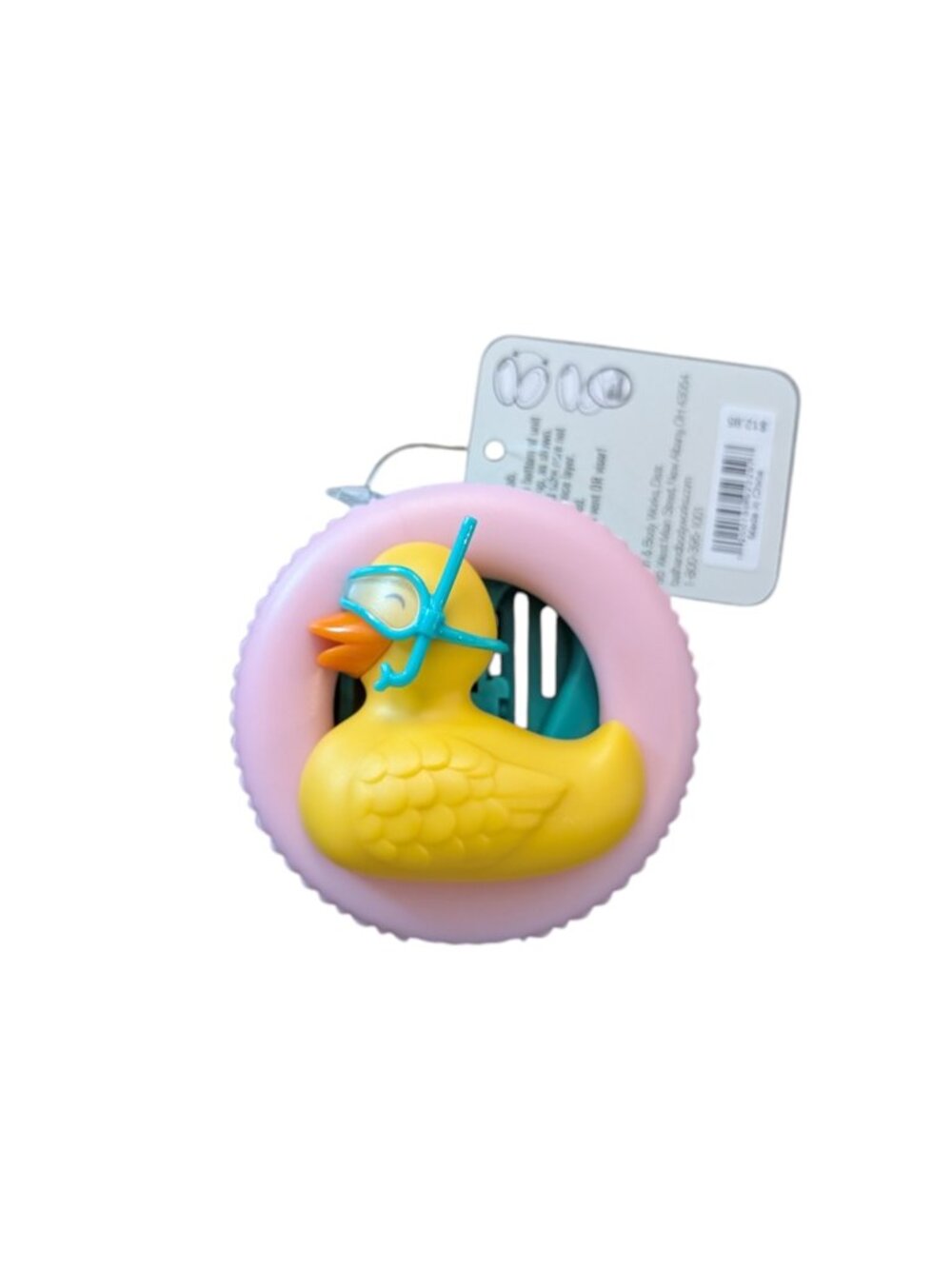 Bath and Body Works Pool Billie Duck Car Clip NEW